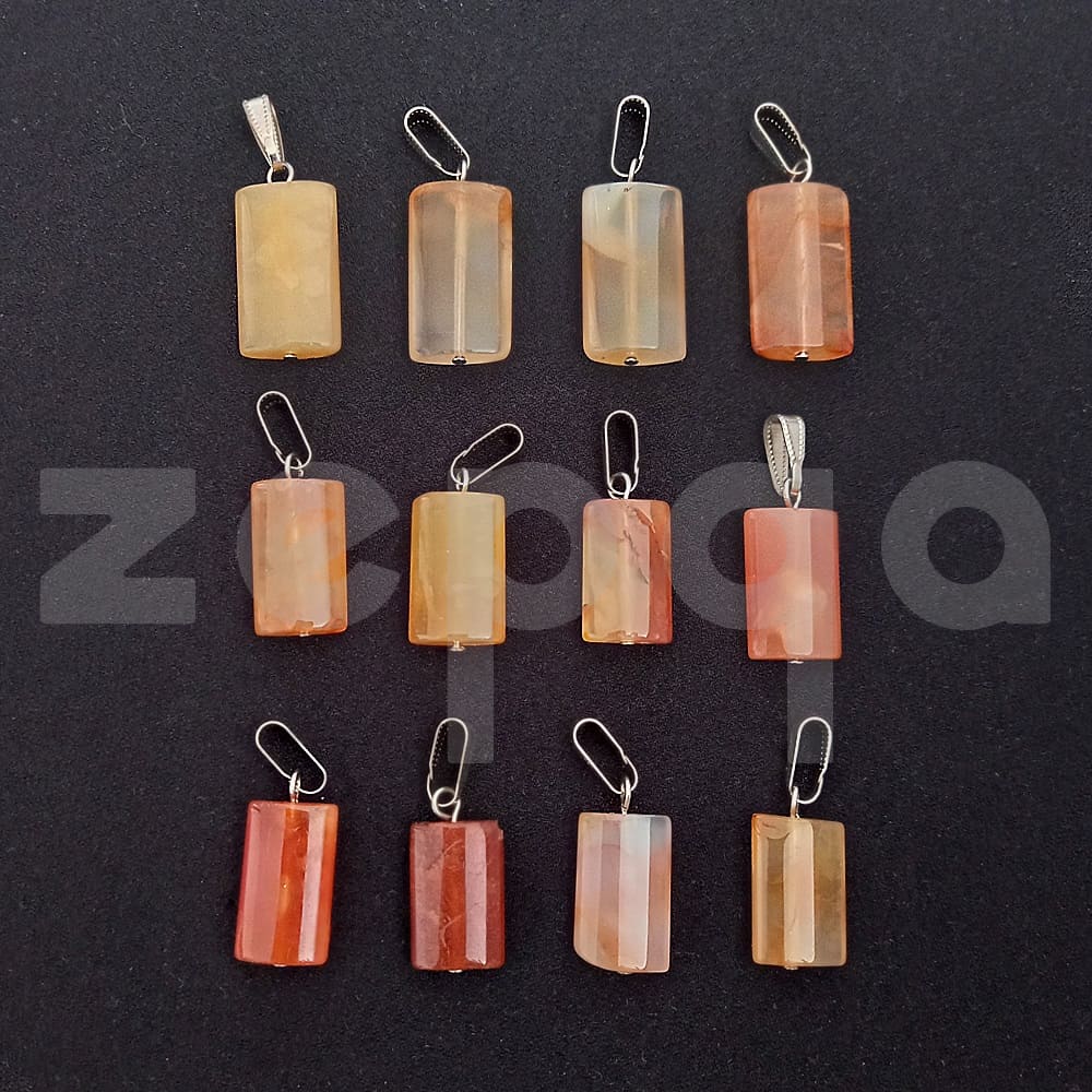 Akik Taşı Kolye Ucu